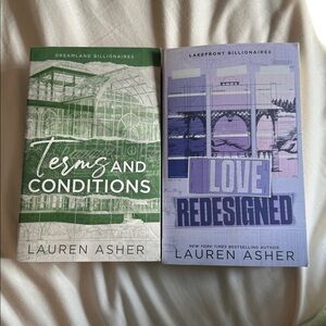 Terms and conditions & love redesigned by Lauren Asher